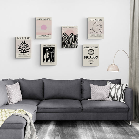 Set Matisee Pink - Canvas Mérida Fine Print Art