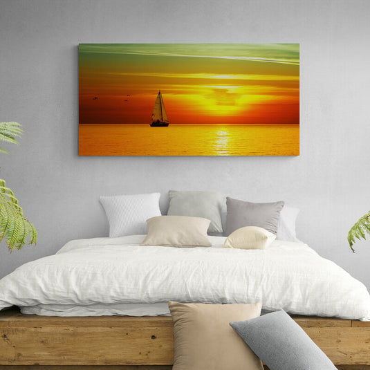 Silencio en la playa - Canvas Mérida Fine Print Art