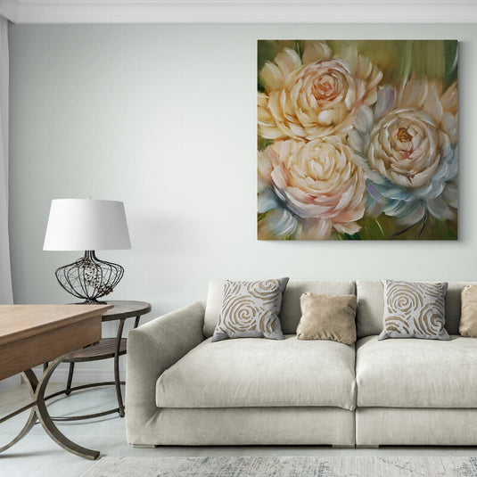 Rosas en Tonos Pastel