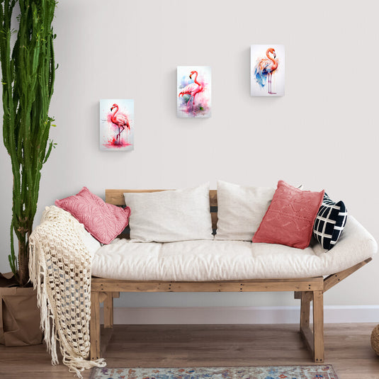 Pocket Art Flamingo - Canvas Mérida Fine Print Art