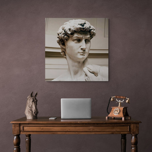 The statue of david VII - Canvas Mérida Fine Print Art