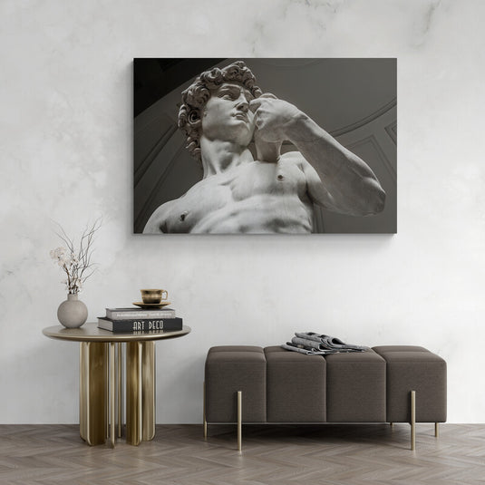 The statue of david VI - Canvas Mérida Fine Print Art