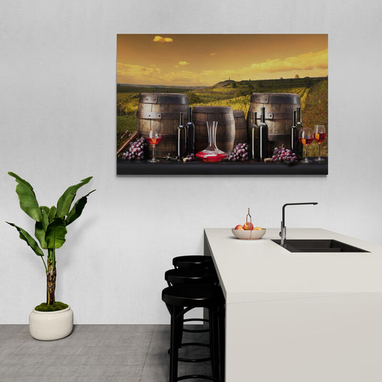 Vinos en cosecha - Canvas Mérida Fine Print Art