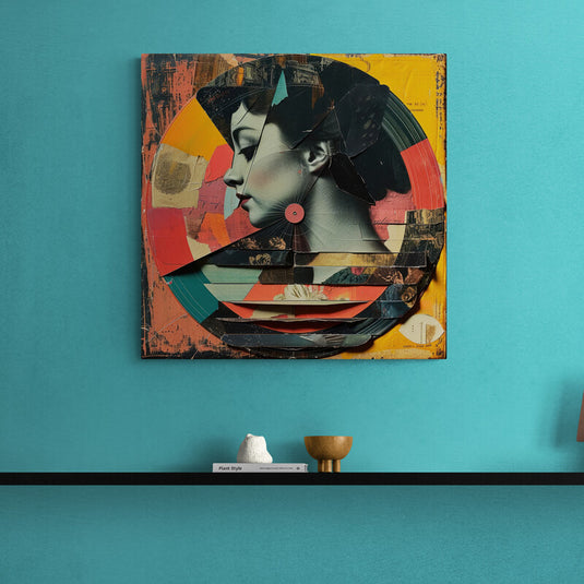 Vintage record - Luna Mendoza - Canvas Mérida Cuadros Decorativos