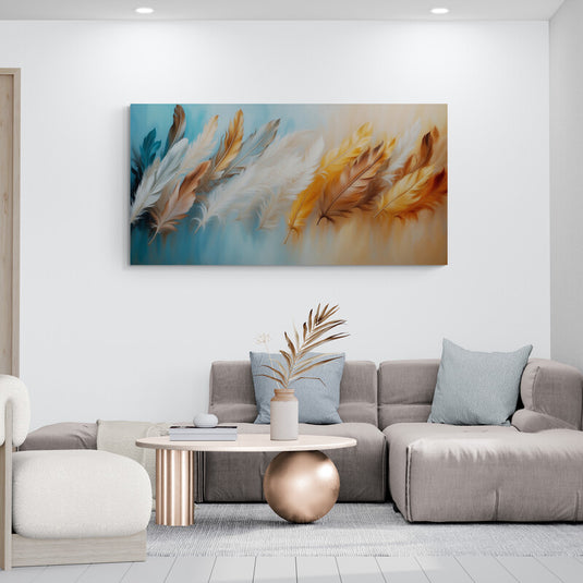 Wings feathers - Canvas Mérida Cuadros Decorativos