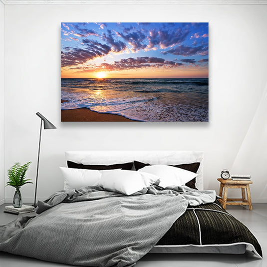 Atardecer en el Mar — Luz que Abraza el Horizonte