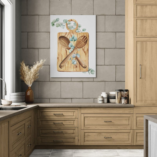 Cocina de Madera y Eucalipto