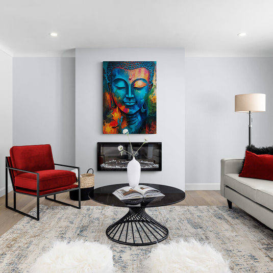 Buda in Colors - Canvas Mérida Fine Print Art