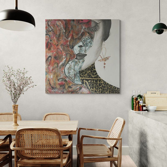 Dualidad Abstracta: La Fusión de Texturas y Formas Orgánicas (Entrega Inmediata)