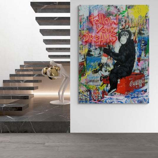 Follow Your Dreams — Arte Urbano con Actitud
