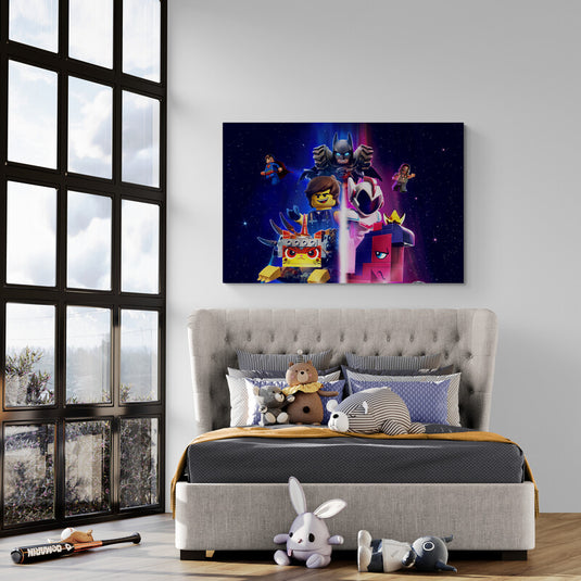 The lego movie - Canvas Mérida Fine Print Art