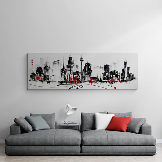 Cityscape - Canvas Mérida Fine Print Art