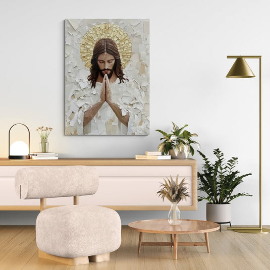 Luz Divina — Cristo en Oración