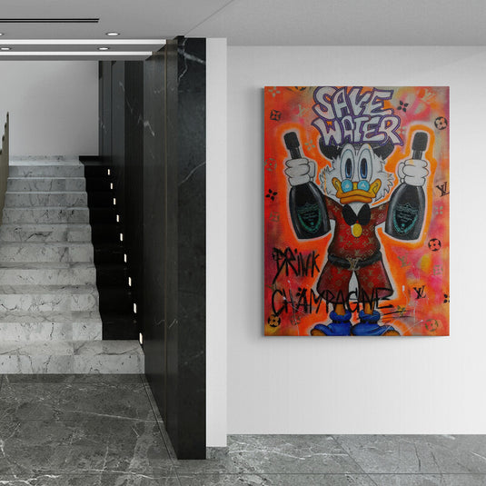 Save water Drink Champange