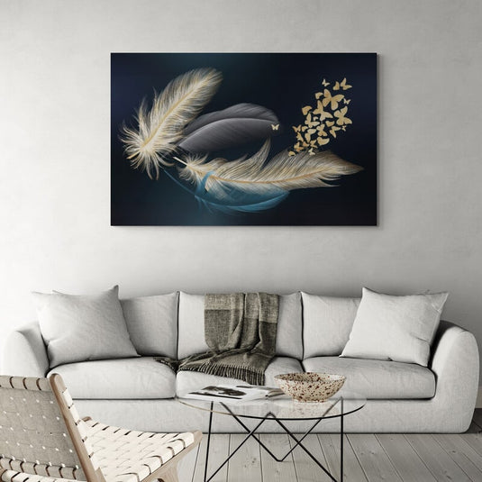 Plumas al Vuelo — Mariposas Doradas