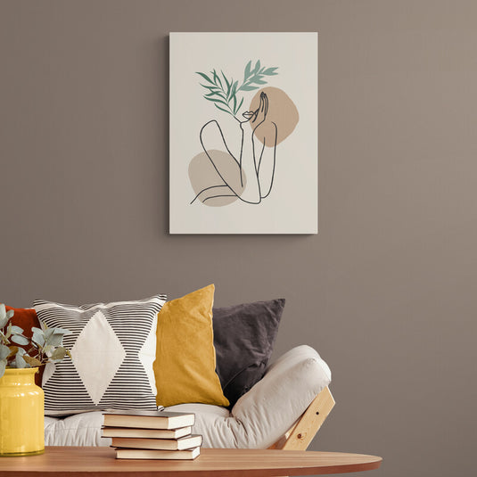 Woman line - Canvas Mérida Cuadros Decorativos