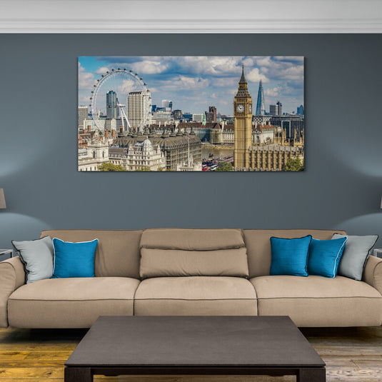 A Trip Through London - Canvas Mérida Fine Print Art