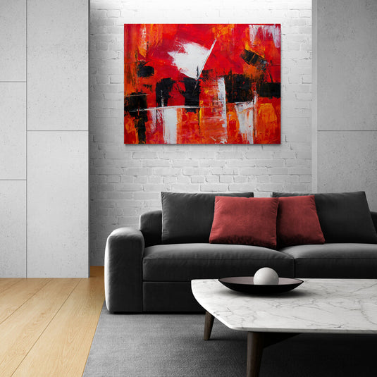 Abstract Motley Art #23 - Canvas Mérida Fine Print Art