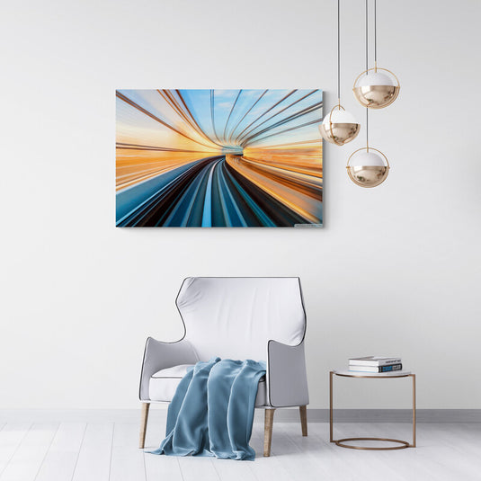 Abstract Speed - Canvas Mérida Fine Print Art