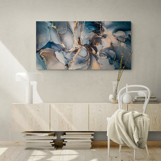 Alcohol ink art - Canvas Mérida Fine Print Art