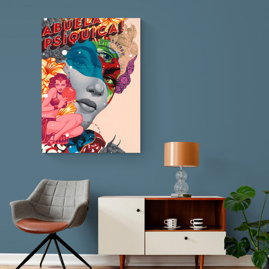 Abuela Psíquica - Canvas Mérida Fine Print Art