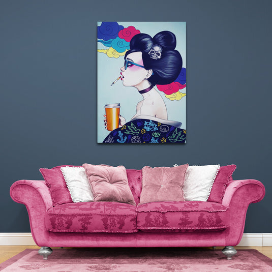 Addictions - Canvas Mérida Fine Print Art