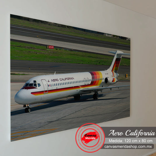 Aero California #2 - Canvas Mérida Fine Print Art