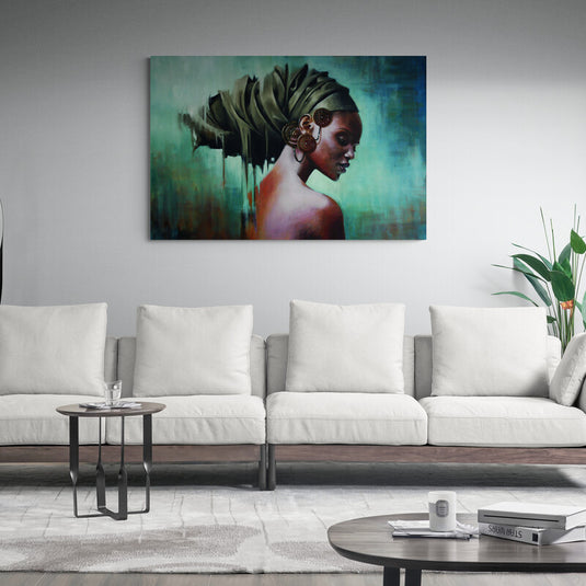 African Desire - Canvas Mérida Fine Print Art