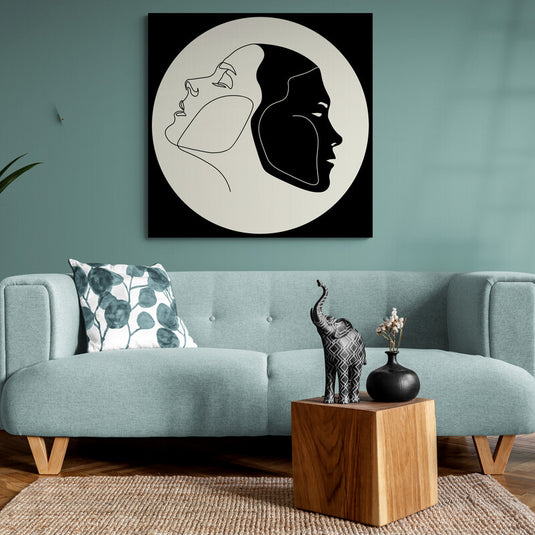 Against Face - Canvas Mérida Fine Print Art