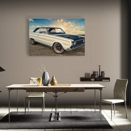 American Vintage Car - Canvas Mérida Fine Print Art