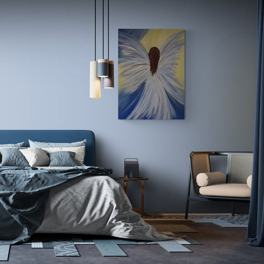 Angel of My Guard #1 - Canvas Mérida Fine Print Art