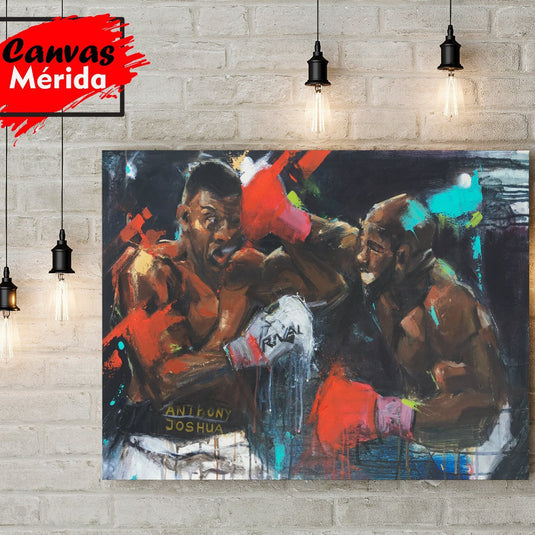 Anthony Joshua - Canvas Mérida Fine Print Art