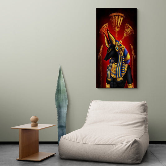 Anubis - Canvas Mérida Fine Print Art