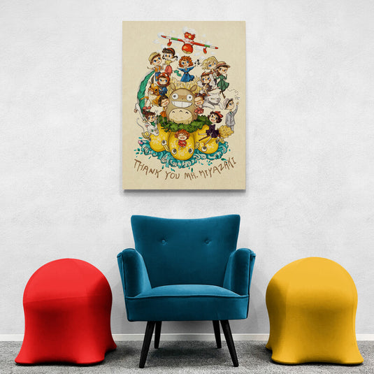 Kawaii - Canvas Mérida Fine Print Art