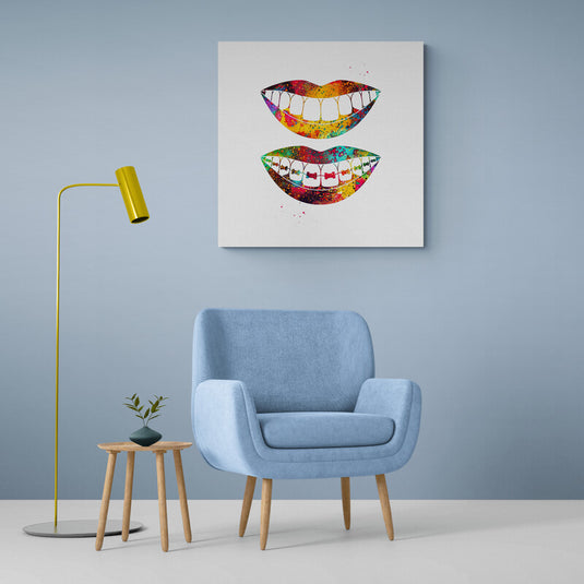 Dientes #9 - Canvas Mérida Fine Print Art