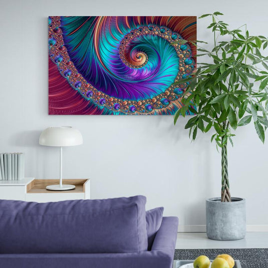 Arte Fractal - Canvas Mérida Fine Print Art