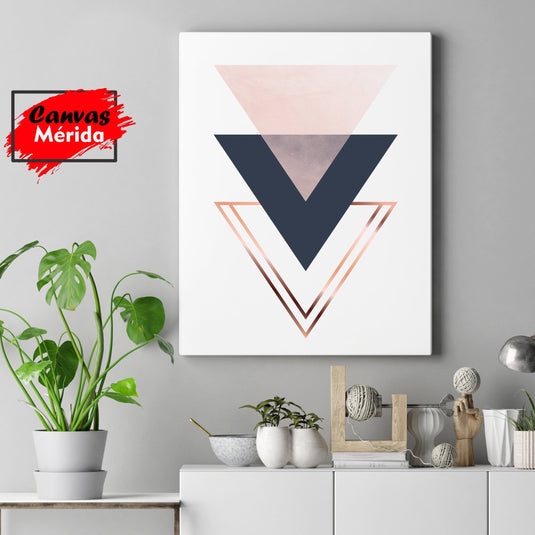 Arte Geometrica #18 (minimalista) - Canvas Mérida Fine Print Art