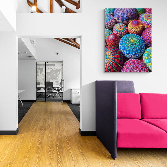 Art in Snails - Canvas Mérida Fine Print Art