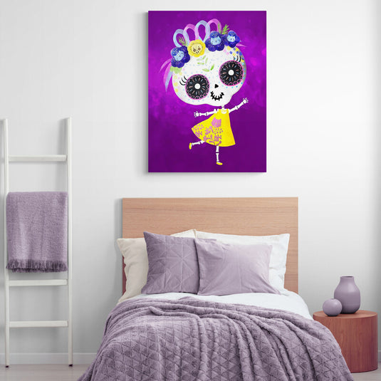 Baby Catrina - Canvas Mérida Fine Print Art