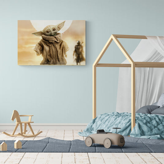 Baby Joda Sun - Canvas Mérida Fine Print Art