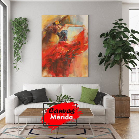 Bailarina Contemporánea - Canvas Mérida Fine Print Art