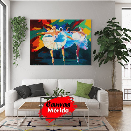 Ballet en Colores - Canvas Mérida Fine Print Art