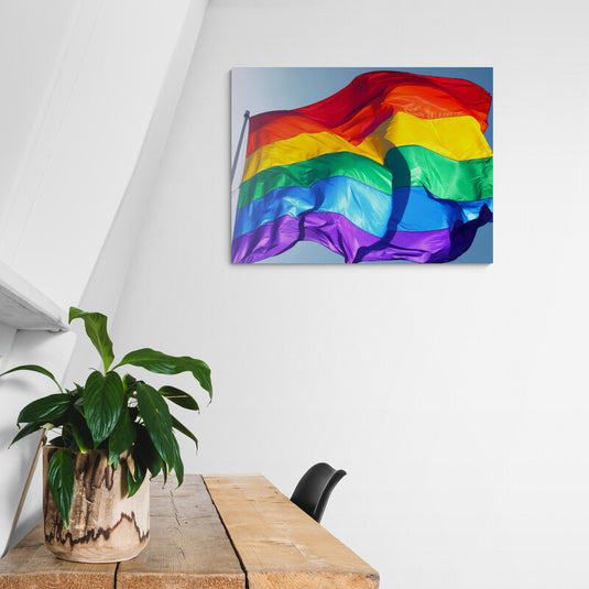 Bandera-LGBT - Canvas Mérida Fine Print Art