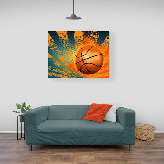 Basketball - Canvas Mérida Fine Print Art