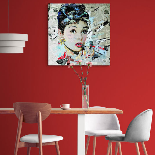 Beautifull Girl - Canvas Mérida Fine Print Art