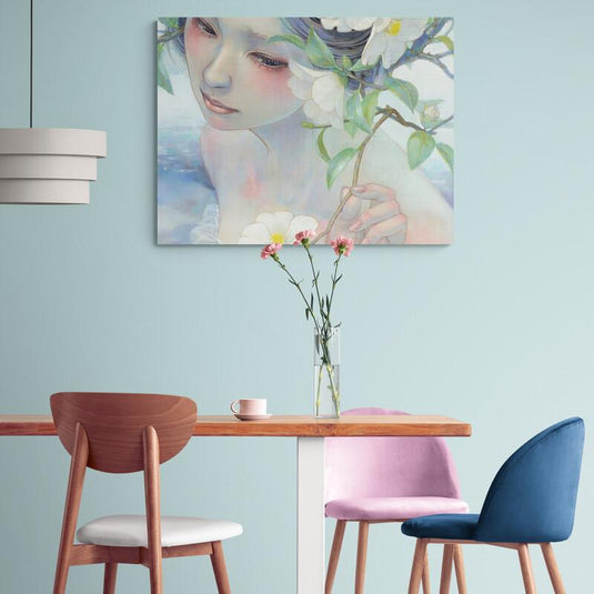 Beauty in the Bloom - Canvas Mérida Fine Print Art