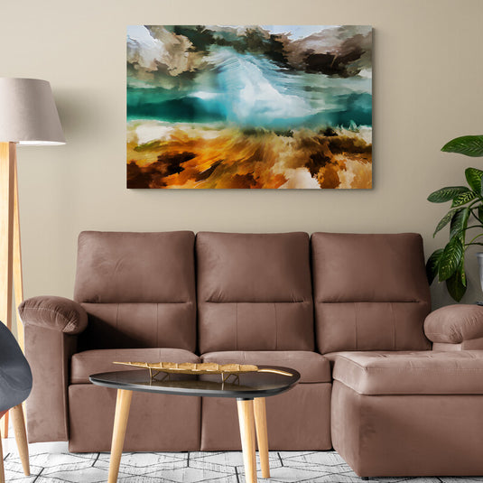 Between Heaven and Hell - Canvas Mérida Fine Print Art