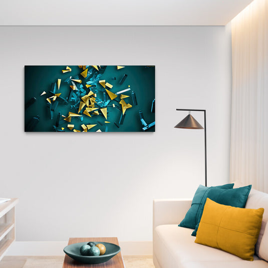 Between Pieces - Canvas Mérida Fine Print Art