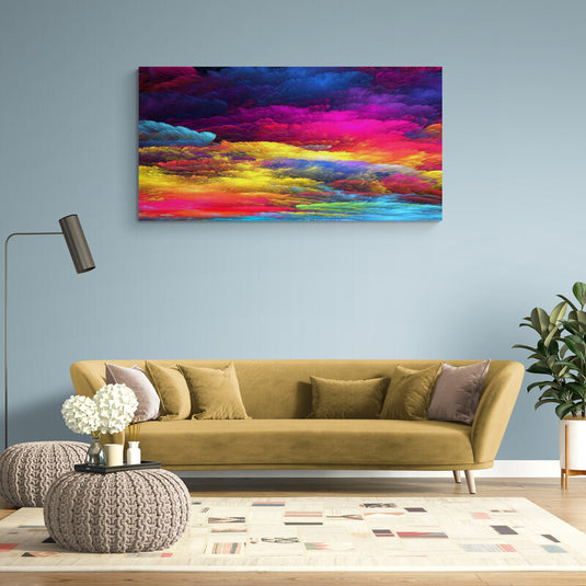 Between the Clouds - Canvas Mérida Fine Print Art