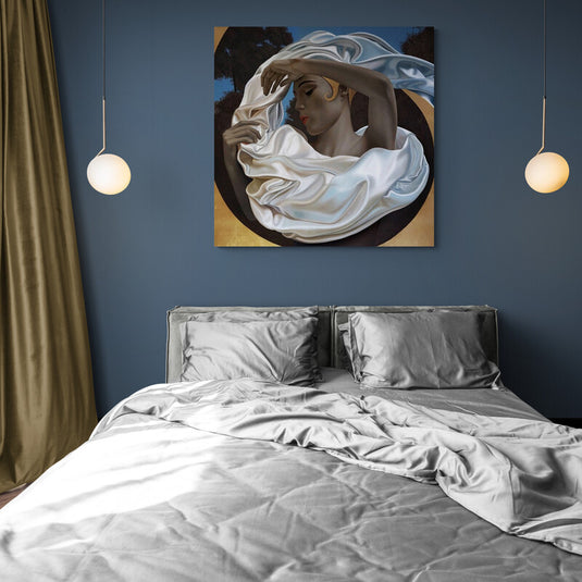 Between the Silk - Canvas Mérida Fine Print Art